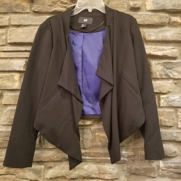 h&m waterfall jacket